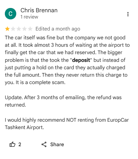 Google review screenshot 4