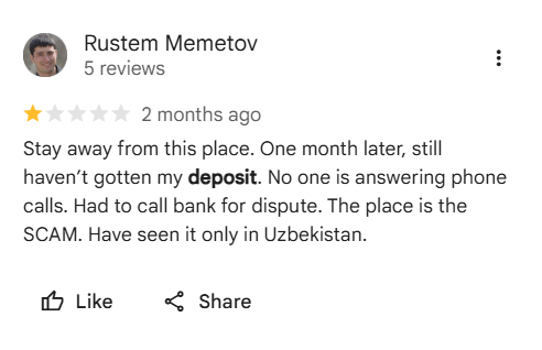 Google review screenshot 8